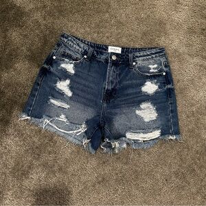 NWOT Ceros Ultra High Rise Denim Shorts- Size 5/27
